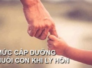 Quy định mới về mức tiền trợ cấp nuôi con khi bố mẹ ly hôn?